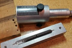 My JumpRinger tool for cutting links once wound