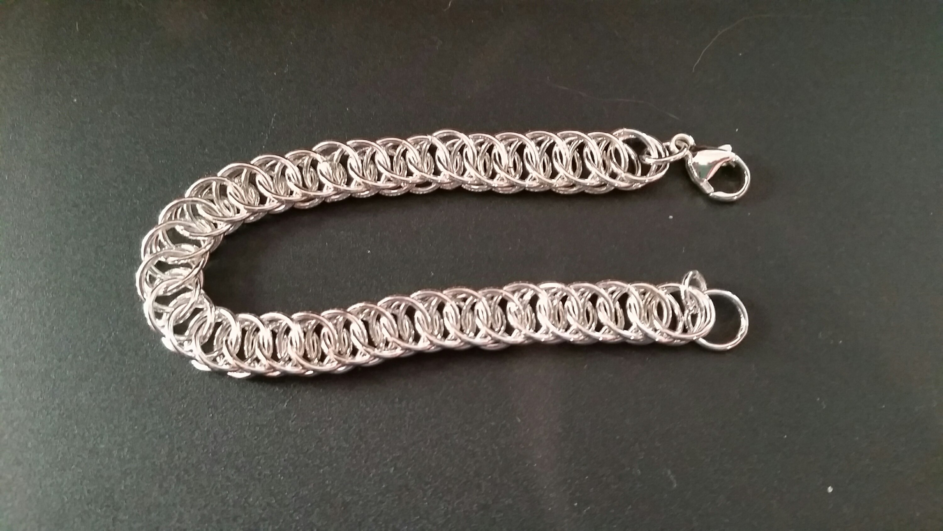 Sterling silver Columbus Chain bracelet