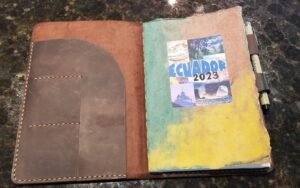 My handmade travel journal